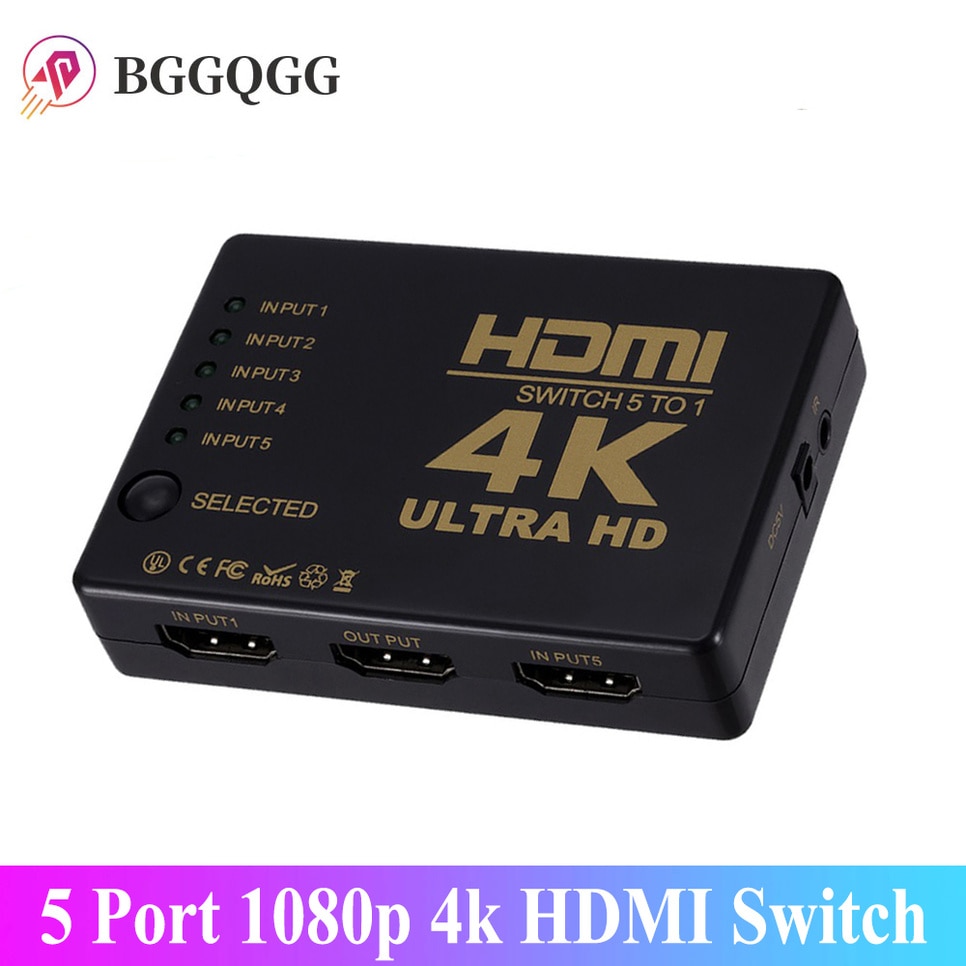 BGGQGG 5 Ʈ HDMI ġ HDTV DVD ڽ HDMI ..